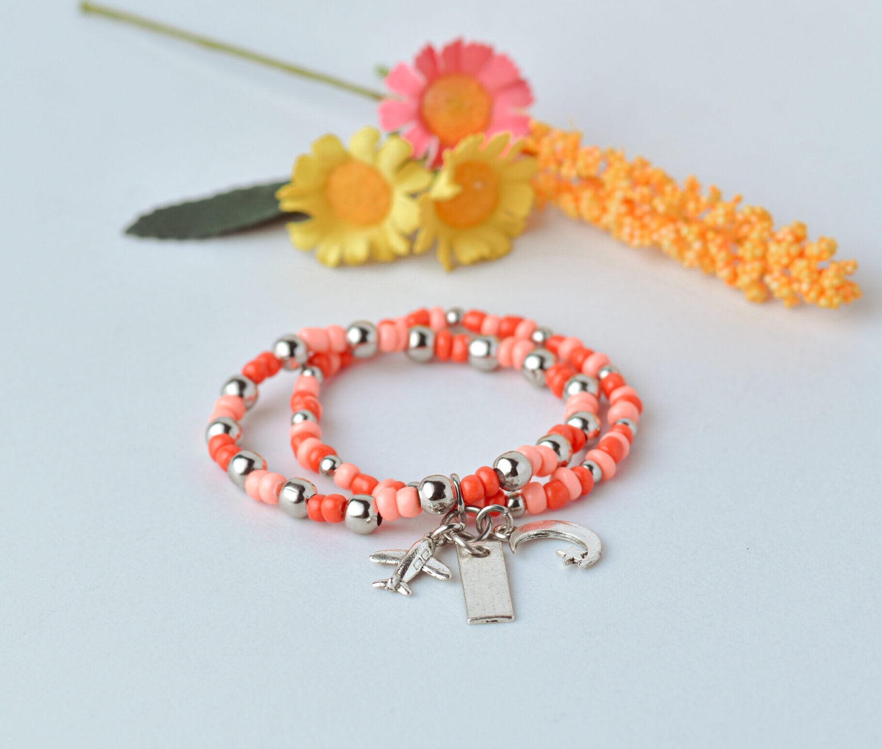 PULSERA CORAL ✨