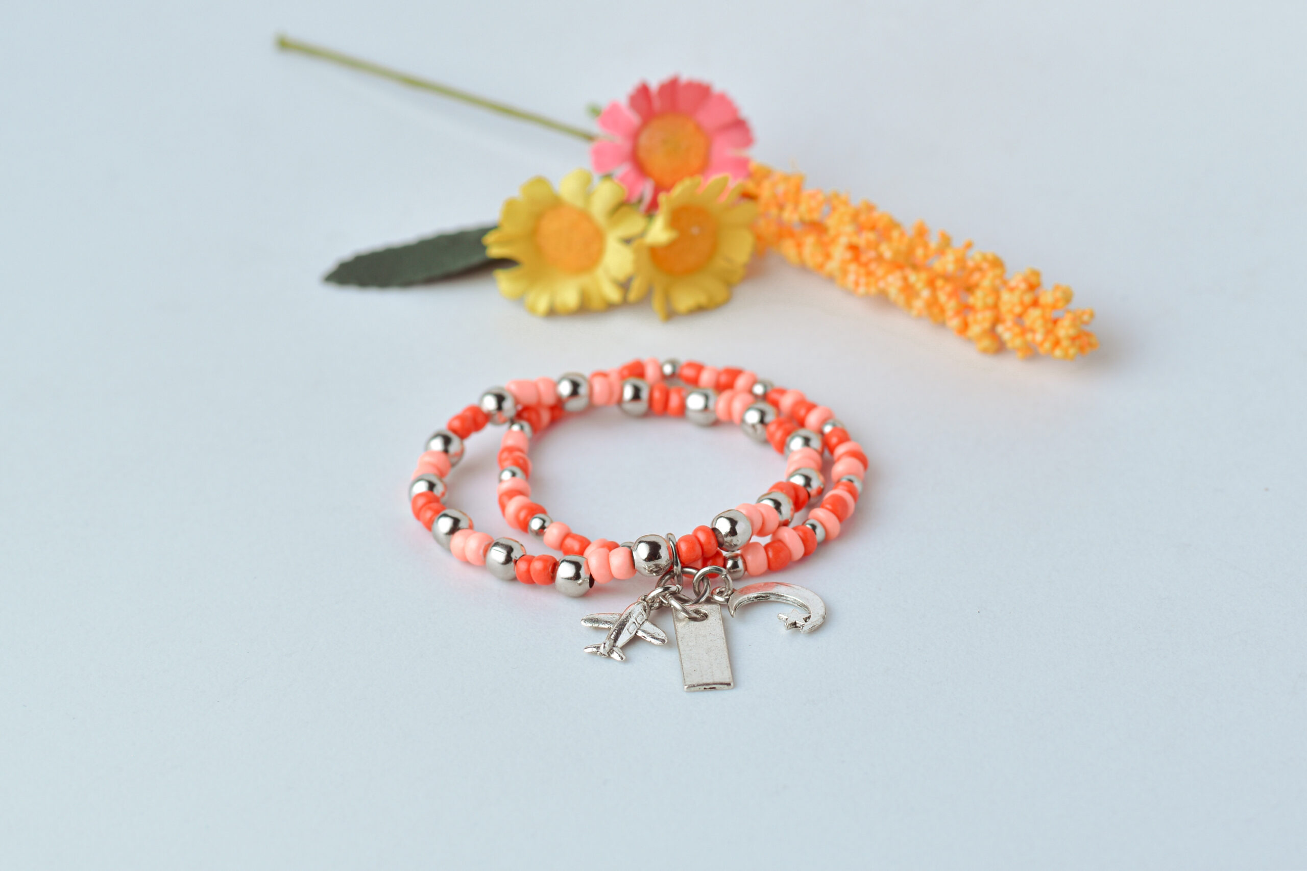 PULSERA CORAL ✨