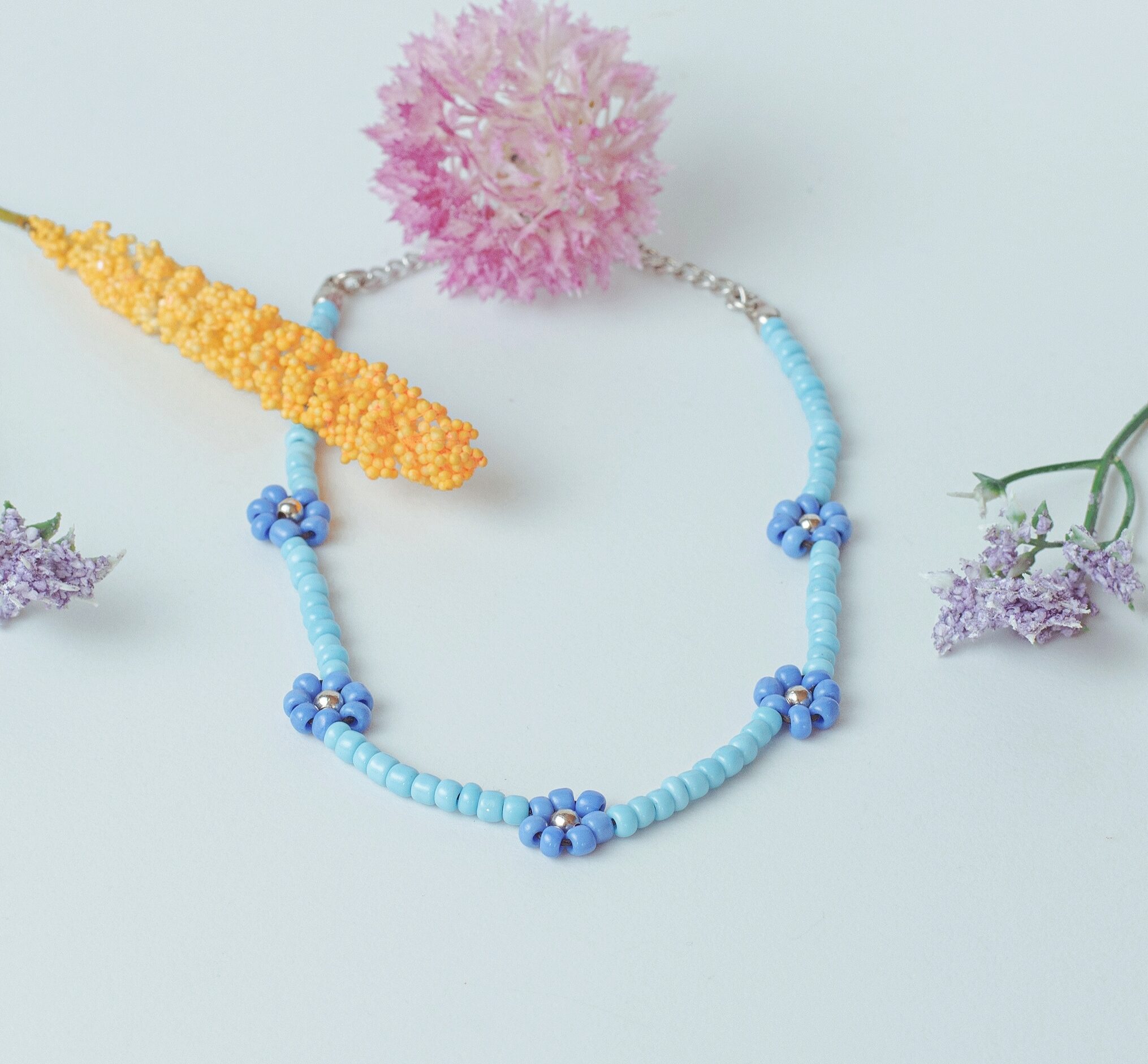 GARGANTILLA MARGARITAS BLUE ✨