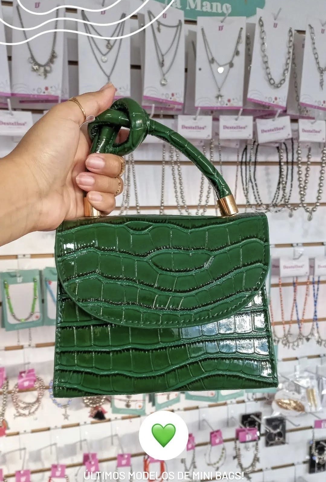 MINI BAG GREEN 💚👛