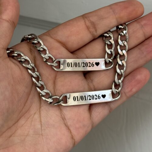 PAR DE PULSERAS PARA COMPARTIR - FECHA