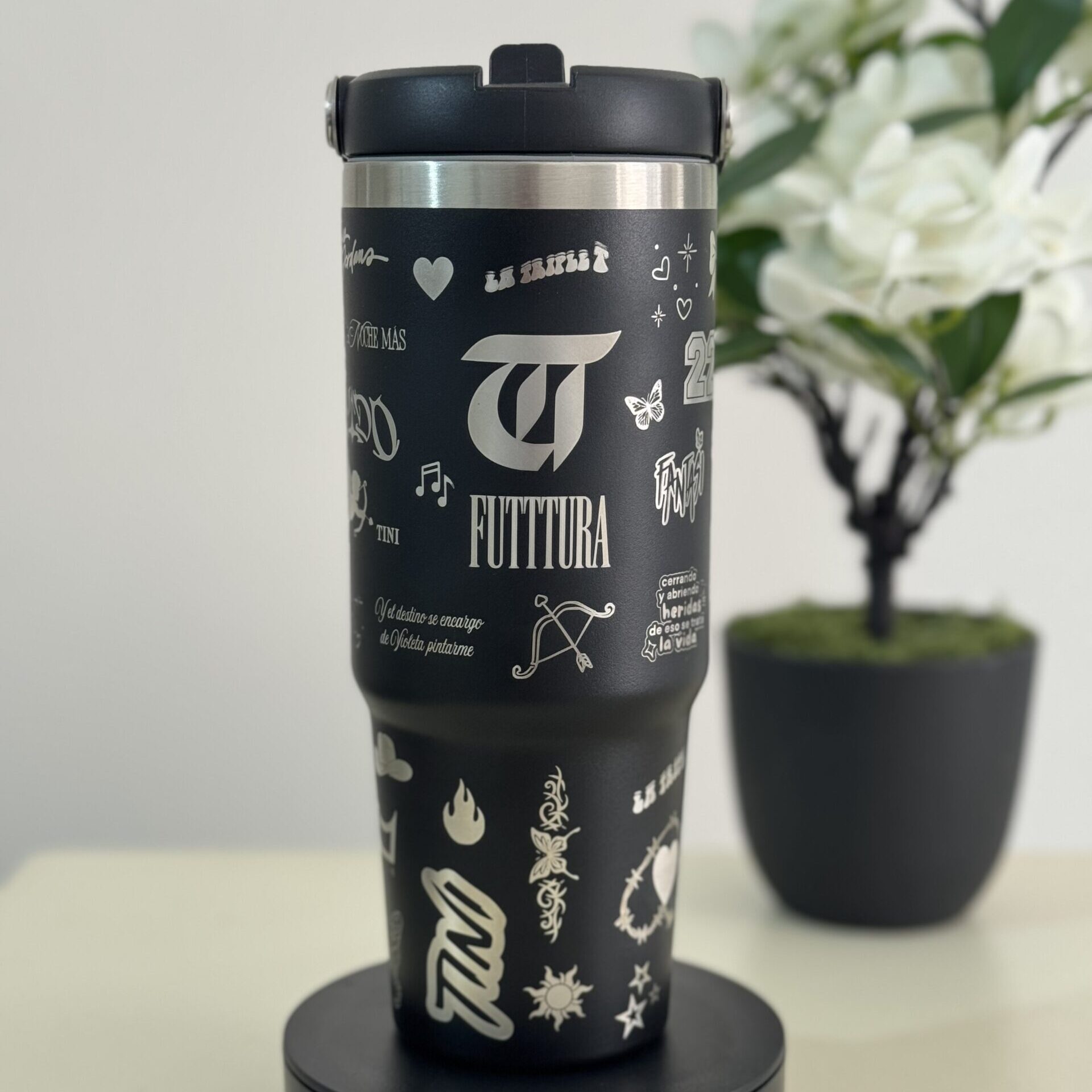 VASO TINI - GRABADO 360°