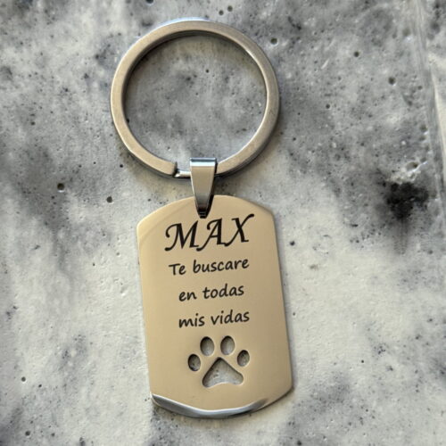 LLAVERO CHAPITA DOG PERSONALIZADO