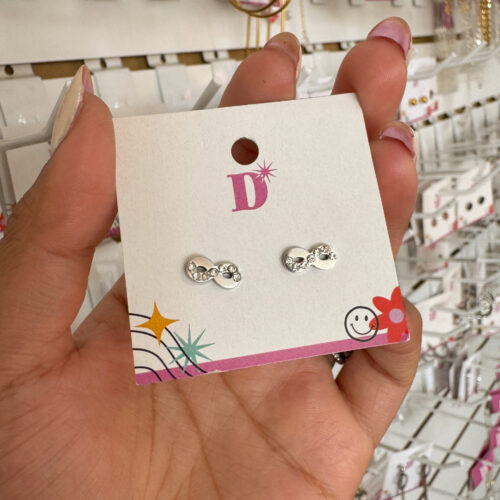 AROS MINI CON STRASS - INFINITO ♾️✨