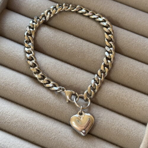PULSERA CORAZON PERSONALIZADA