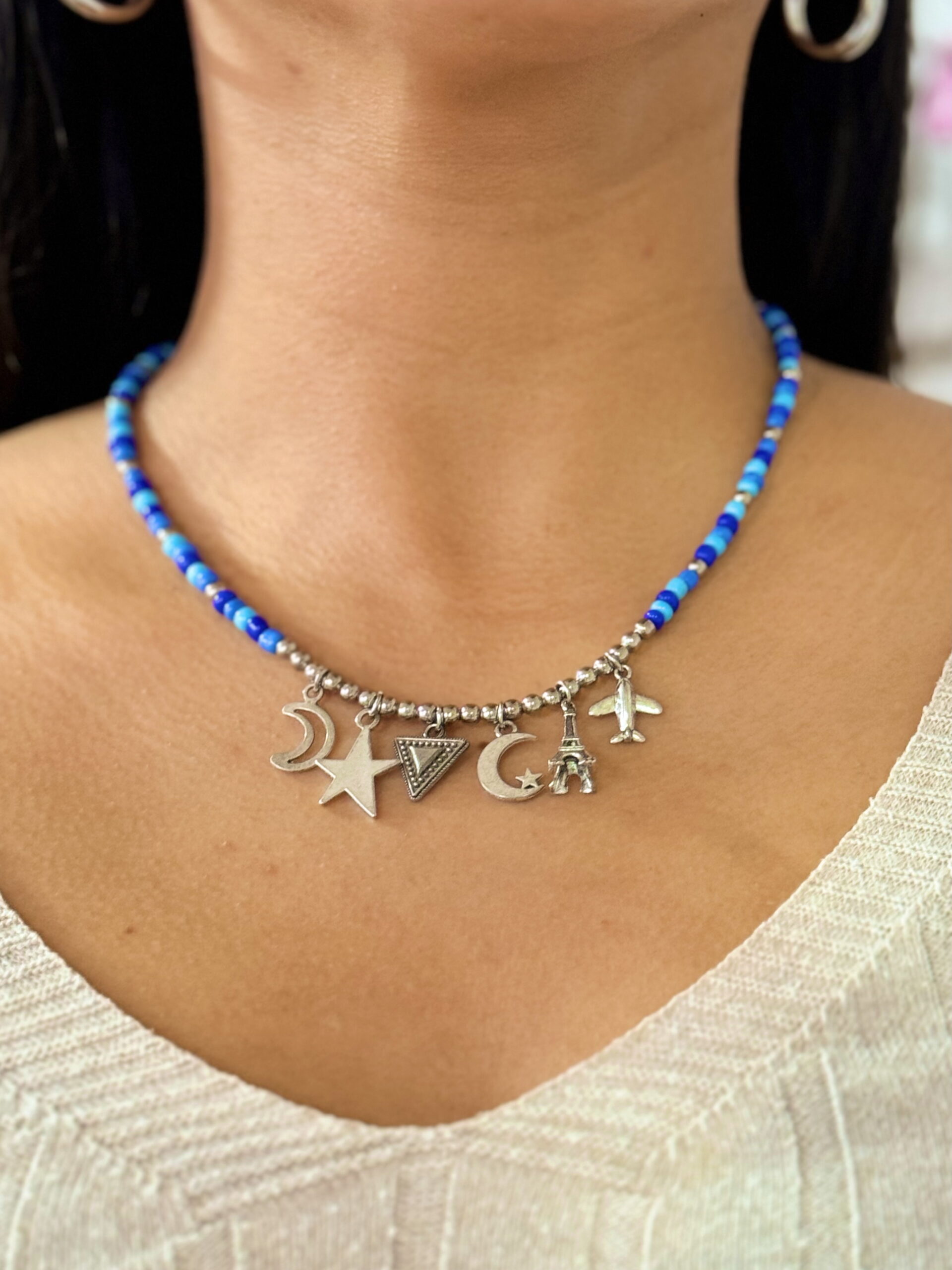 COLLAR CANCUN - azul✨