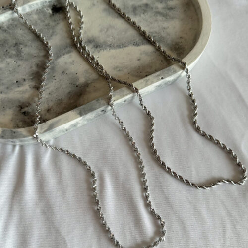 CADENA TORSADA 50cm✨