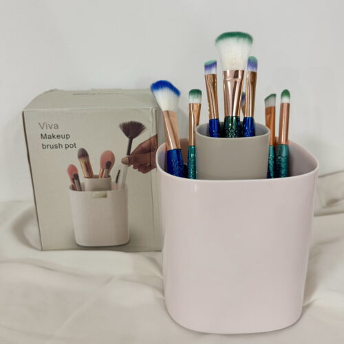 ORGANIZADOR DE MAQUILLAJE Y BROCHAS