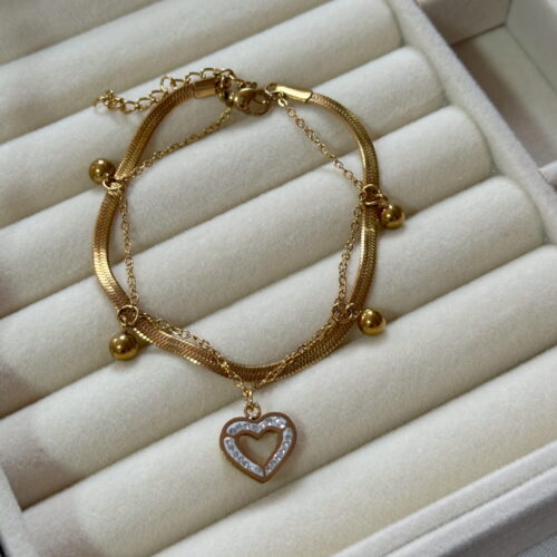 Pulsera corazón ❤️