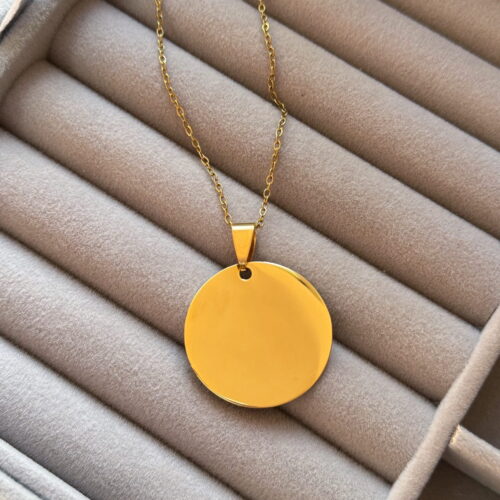 COLLAR CHAPITA DORADA