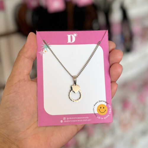 CADENA CORAZON 🖤