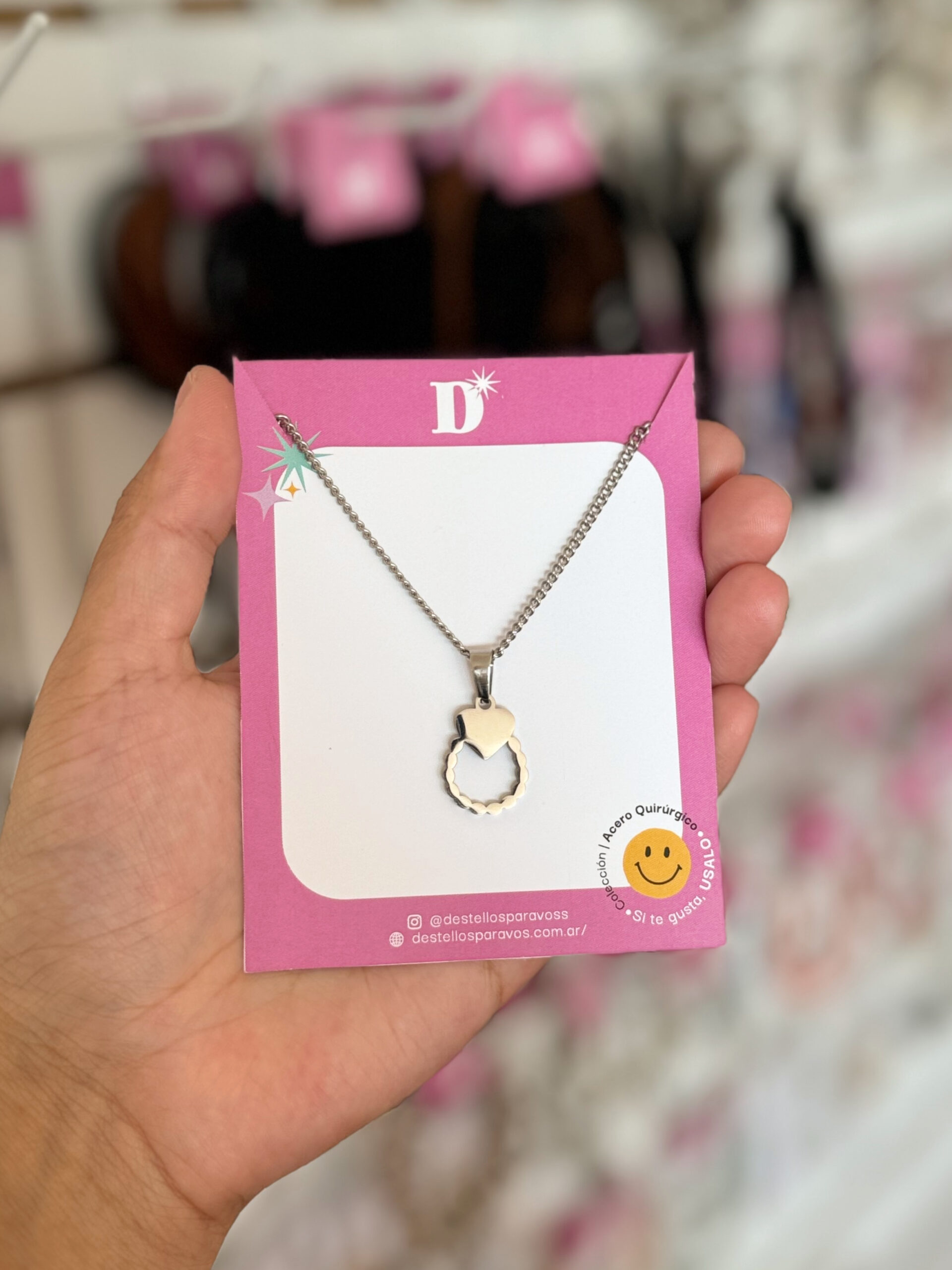 CADENA CORAZON 🖤