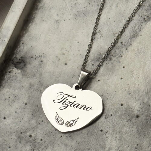 COLLAR CORAZON PERSONALIZADO