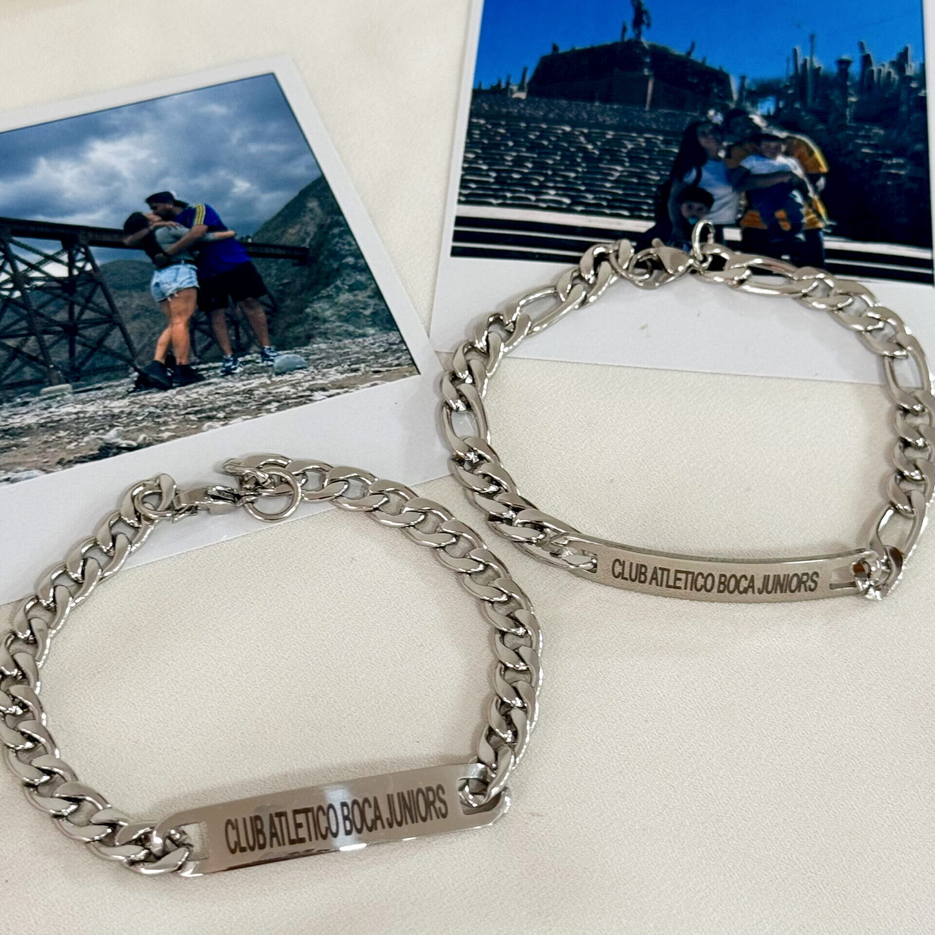 2 PULSERAS PERSONALIZADAS - CLUB DE FUTBOL