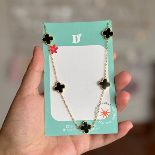 COLLAR VAN CLEEF NEGRO