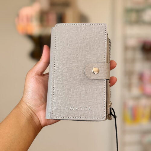 BILLETERA AMAYRA GRIS