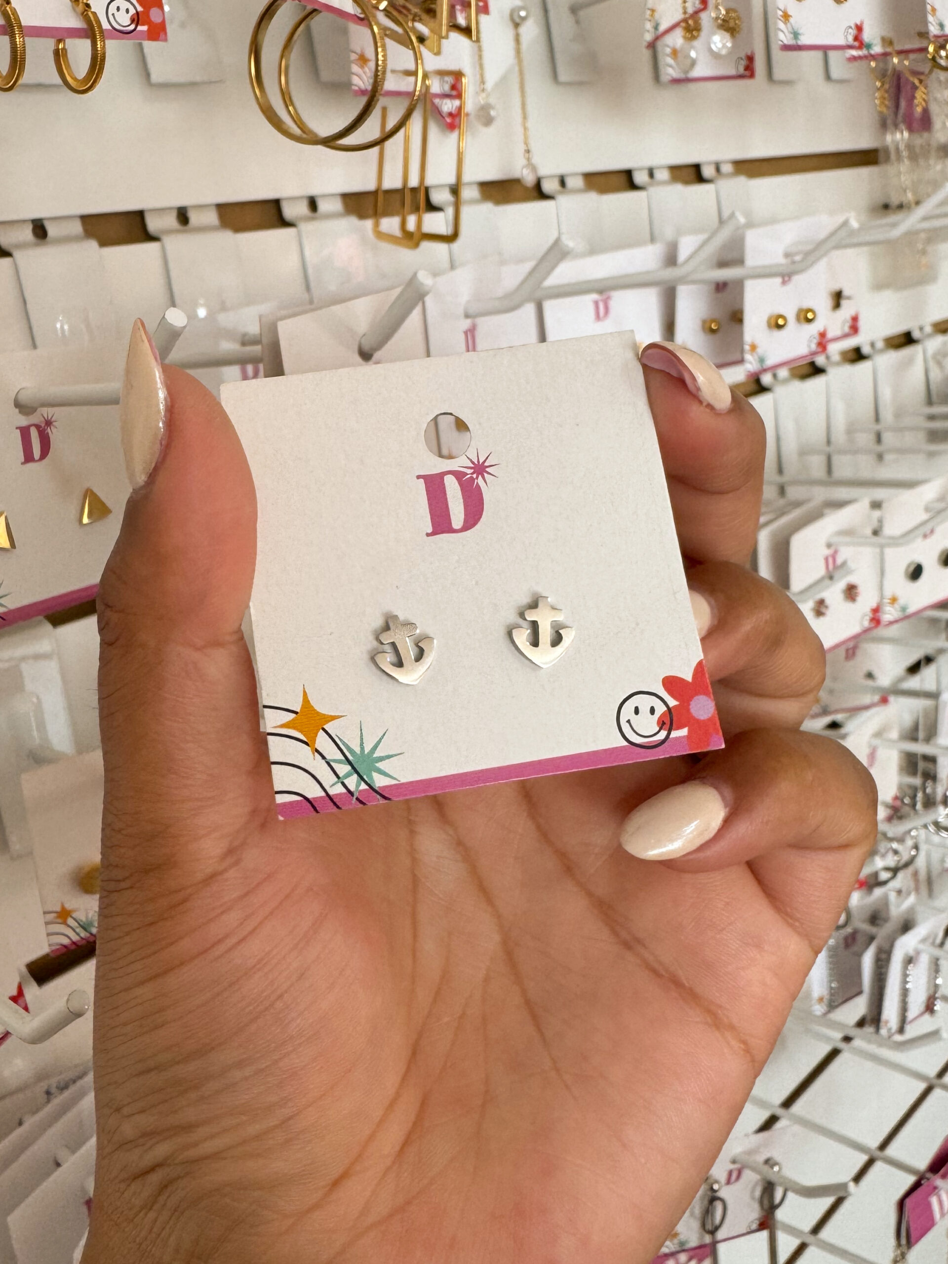 AROS MINI ANCLA ⚓💖✨
