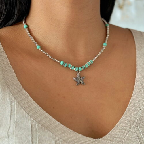 COLLAR ESTRELLA DE MAR ⭐💚